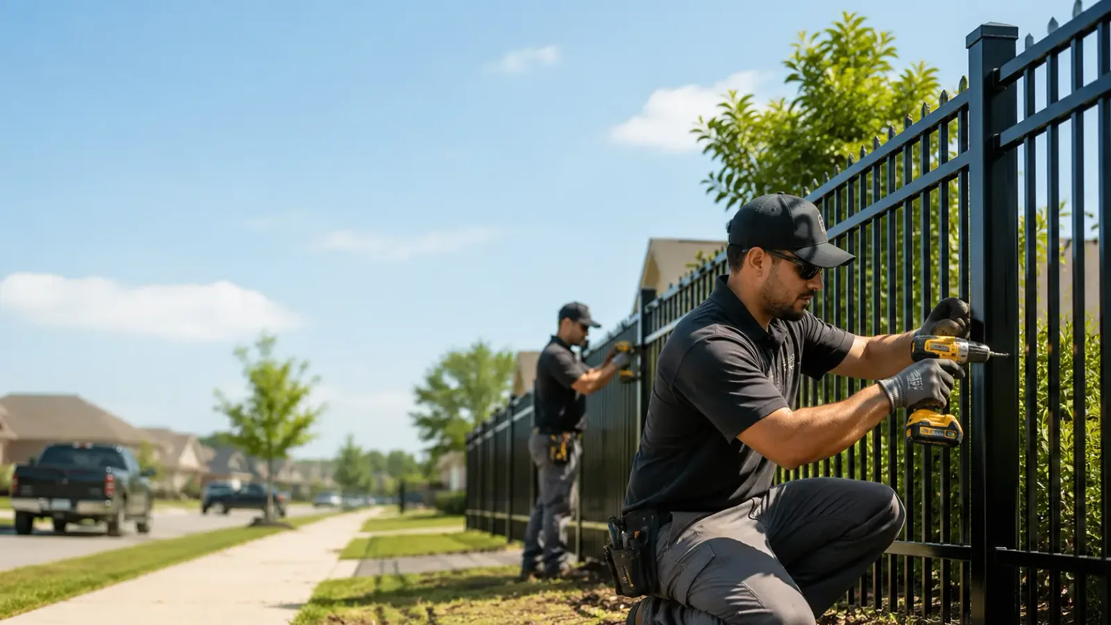 Metal Fence Installation in Middletown, NY